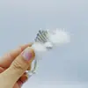 2025 Nueva Colección de Pinzas para Cola de Caballo de Alta Gama Artefacto Fijador Pinza para el Cabello Pinza Tiburón Adorno para el Cabello de Lujo Ligero Pasador