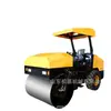 Compactador manual de césped verde diésel de 1 tonelada 3 toneladas embrague electromagnético diésel dirección hidráulica rodillo compactador pequeño para carreteras