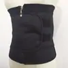 Cinto espartilho esportivo zíper Velcro yoga modelador de corpo roupas selo de cintura suor barriga cinto redutor fitness fortalecimento cinto modelador de cintura