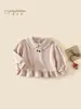 Sudadera para Niña Atuendo de Otoño 2026 Estilo Nuevo Súper Linda para Niños Primavera y Otoño Bebé Niña Muñeca Princesa Cuello de Muñeca Top Ropa para Niños
