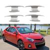 Adecuado para Toyota Corolla Corolla 2014 Adhesivo para Cubierta de Manija de Puerta Versión Americana Moldura Protectora de Modificación de Cubierta de Manija de Puerta