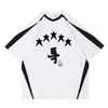 Plataforma quente fornecimento comércio exterior camiseta masculina grupo coreano crianças vadias camiseta estampada masculina manga curta camiseta retrô