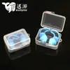 Tapones para los oídos de aleta de tiburón Tapones de silicona para los oídos Tapones para dormir en silencio Tapones para reducir el ruido A prueba de sonido Tapones para los oídos Impermeables Tapones para nadar Venta al por mayor