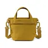 Bolso de Mano Estilo Harajuku Japonés, Bolso Cubo para Mujer, Bolso Cruzado de Hombro Nuevo Simple y Ligero para Hombre, Bolso Pequeño de Tela Versátil Casual