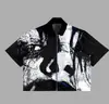 Estación Independiente Transfronteriza Aliexpress Nueva Moda Impresión Digital 3D Chaqueta con Cremallera Manga Corta para Hombre Número de Pedido