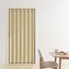 Cortina Negra para Puerta de Dormitorio, Cortina Divisoria para Aire Acondicionado, Cortinas Estilo Crema sin Taladro, Fuente de Cortina Bloqueadora para Probador de Cocina