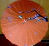 Guarda-chuva de papel oleado com borla à prova de chuva guarda-chuva de chita estilo antigo adereço guarda-chuva dança Hanfu guarda-chuva de performance guarda-chuva decorativo clássico guarda-chuva artesanal