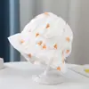 Sombrero de Sol para Bebé, Dulce Sombrero de Pescador Floral Ajustable para Bebés, Estilo Delgado de Primavera y Verano, Sombrero Tie-Dye para Bebés Pequeños