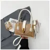 Conjunto de Bolsos de Mano Versátiles de Moda para Mujer Verano 2026, Sencillo y Elegante con un Toque de Lujo, Bolso Cruzado Transparente de Paja de Moda