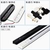 Faixa de LED Spotlight Track Strip 1 m 1,5 m Conjunto Completo Loja de Roupas Slide Cobre Faixa Faixa Junta Preto e Branco