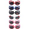 Óculos de Sol Coreanos Novos 2023 Meninos e Meninas Óculos de Sol Anti-UV Hello Kitty Orelha de Gato