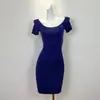 Moda Feminina Coreana de Dongdaemun, Estilo Coreano, Vibração Pura e Sexy, Vestido Bodycon de Gola U Slim