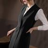 Essencial para a Nova Temporada: Estilo Novo Primavera e Outono de 2026, Colete Blazer Jaqueta de Comprimento Médio com Corte Excelente para Mulheres