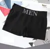 Roupa íntima Masculina de Verão de Alta Elasticidade Cor Lisa Confortável Boxer Cueca Calcinha Meia-calça Calça