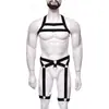 Bambú como ropa moda europea y americana arnés hueco tentación sexy SM traje divertido para adultos hombres NZN0010
