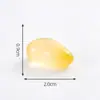 Comida de brincar de simulação criativa mini frutas luminosas adoráveis acessórios DIY de saco surpresa acessórios para pendurar mini ornamentos pequenos