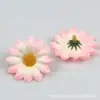 Flores artificiales de moda: 40 estilos de cabezas de flores de rosa de seda rosa claro e hortensia para accesorios de cabello DIY, decoraciones de boda y arreglos de pared florales
