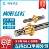 Tornillo de bola para máquina herramienta CNC, conjunto de tornillo y tuerca de transmisión de alta precisión, tornillo lineal para modificación de equipos disponible en stock