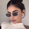 Nuevas gafas de sol de metal de doble puente, estilo retro de Hong Kong, estilo old money, gafas de sol cuadradas de montura pequeña, gafas de moda