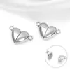 Ventas Directas de Fábrica Joyería Cierre Magnético en Forma de Corazón Accesorios DIY Collar con Colgante en Forma de Corazón Pulsera Cierres para Pulseras Cierre Magnético en Forma de Corazón