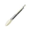 Espátula de Silicone Galvanizada, Espátula de Cozinha Antiaderente, Pinça de Alimentos Resistente a Altas Temperaturas, Colher Filtro de Óleo de Silicone, Colher Separadora de Óleo