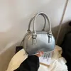 Estilo Coreano Texturizado 2024 Nuevo Nicho Portátil Pequeña Bolsa Cuadrada Moderna Bolso de Hombro Cruzado Bolso de Bolos Bolsa Pequeña Mujer