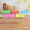 Caja pequeña de tortuga caja pequeña de pez dorado trompeta pequeña artículos de puesto callejero tanque transparente para peces dorados caja cerrada para tortugas capacidad sala de estar