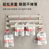 Toallero de baño sin taladro para pared del baño Colgador de toallas para inodoro Estante Colgador de almacenamiento para baño