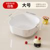 Bacia para Lavar Louça Estilo Dopamina com Cesto Drenante, Novo Modelo para Cozinha Doméstica e Sala de Estar, Cesto Compartimentado Multifuncional para Lavar Frutas e Verduras