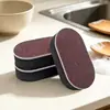Esponja de lija para cocina para uso doméstico, diseñada para eliminar manchas, óxido y limpiar el fondo de las ollas, una esponja de limpieza mágica para eliminar la suciedad negra