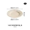 Tigelas com relevo de fábrica combinam com louças coloridas sob o esmalte prato de jantar criativo de alto valor pratos de cerâmica combinam pratos pratos