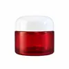 En Stock 30g 50g Tarro de Crema con Forma de Pan, Tarro para Contorno de Ojos, Tarro para Mascarilla, Tarro de Vidrio de Boca Ancha al por Mayor, Sensación de Alta Gama