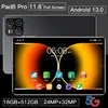Tablet Android Pad6Pro Venda Quente Transfronteiriça 16+512GB Tela Grande Proteção Ocular Fabricante de Computadores Atacado