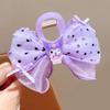 Presilha de Cabelo Infantil Coulomy Headwear Cabelo da Nuca da Menina Prendedor de Tubarão Acessórios de Cabelo Grampo de Cabelo com Laço de Tela para Menina