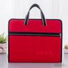 Bolsa para Archivos Bolsa de Acordeón Multicapa Pequeña Fresca Estudiante Lienzo Multifuncional Bolsa de Información Cremallera Inserto para Carpeta A4