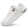 Zapatos de Lona Blancos para Hombre Verano Zapatos de Skate para Hombre Zapatos Retro de Moda Transpirables Zapatos Deportivos Casuales Zapatos para Hombre En Stock Venta al por Mayor