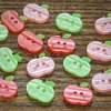 Botones Lindos de Manzana para Ropa Infantil, Accesorios para Prendas, Decoración Hecha a Mano para Ropa de Muñecas DIY, Accesorios de Botones para Camisa Cosidos a Mano