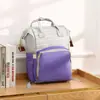 Mochila de viagem multifuncional estilo coreano, bolsa leve para mamães, mochila estilosa para mães em movimento, bolsa de maternidade de grande capacidade