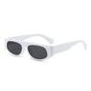 Gafas de Sol Cat-Eye de Lujo Accesibles Transfronterizas para Mujer Gafas de Moda de Gama Alta Estilo Ins Gafas de Sol Rectangulares de Patilla Ancha Hip-Hop