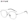 2026 Gafas Cuadradas Retro Nuevas Anti-Luz Azul Sin Receta Montura Metálica Ultraligera Monturas de Gafas Unisex