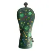 Funda para cabeza de palo de golf OEM, funda para putter con diseño de palmera, funda protectora, golfheadcove r funda para palo de golf