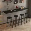 Mesa de bar plegable de pared simple y moderna y sillas, adecuada para uso doméstico, tiendas de té con leche, cafeterías, balcones y como mesa de comedor multifuncional