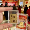 Concha de Agua Oro Puro 2mg Pegatina que Atrae Dinero para Teléfonos, Pegatina de Oro 999 de Venta Caliente, Regalo para Transmisión en Vivo de Inauguración de Tienda de Oro, Venta al por Mayor