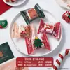 Bolsa Pequeña para Empaquetar Galletas, Caja para Galletas con Forma de Copo de Nieve, Empaque Sellado a Máquina, Caramelo de Arándano Horneado Individual de Plástico con Cierre Automático
