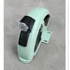 Guardabarros de Hierro para Triciclo Eléctrico con Soporte y Luz Trasera, Guardabarros Trasero para Rueda Trasera, Guardabarros de Hierro para Triciclo de Ocio
