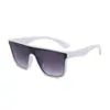 Nuevas Gafas de Sol de Moda con Montura Grande y Lente Única Gafas de Sol Deportivas Transfronterizas Europeas y Americanas Gafas de Sol para Exteriores