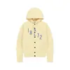 Moletom feminino estilo coreano com design de abotoamento simples, estampa xadrez versátil, detalhes bordados, corte solto, com capuz, streetwear unissex