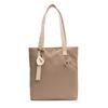Bolso Tote Simple de Color Sólido de Moda Bolso de Hombro para Mujer Nuevo Bolso de Hombro Casual Coreano de Nicho Bolso de Mano Texturizado