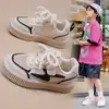 Nuevos zapatos deportivos infantiles de primavera y verano, zapatillas transpirables, zapatos casuales de malla para niñas, zapatos de suela blanda para niños, otoño