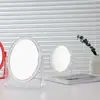 Espejo Shunxin Espejo de Escritorio para Maquillaje Espejo de Doble Cara de Plástico Espejo Cuadrado Espejo de Escritorio de Doble Cara Shunxin